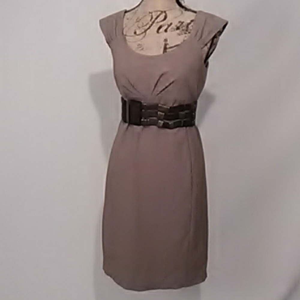 New York & Co Beige Dress